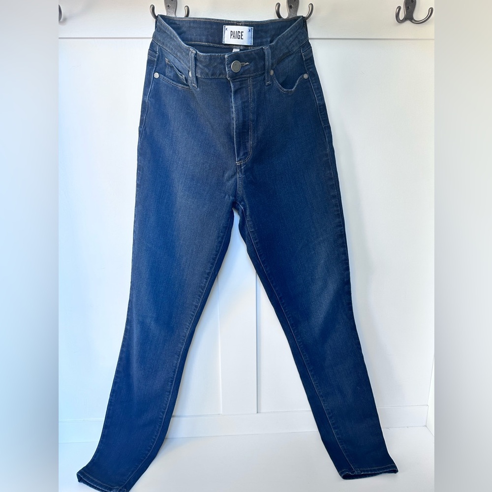 PAIGE Hoxton Ultra Skinny Jeans Dark Wash size 30